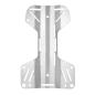 Preview: Tecline aluminum backplate 3mm in H-shape